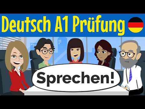 Deutsch lernen - A1 Prüfung