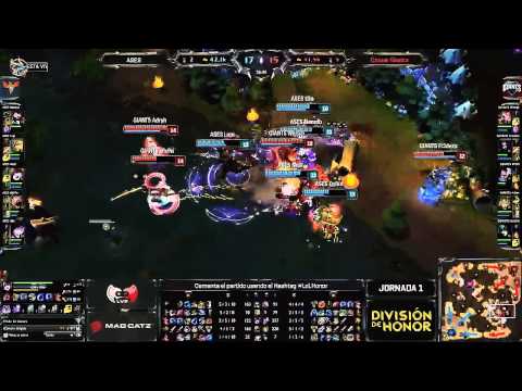 Highlights | Ozone Giants vs Ases Club | Jornada 1 #LoLHonor