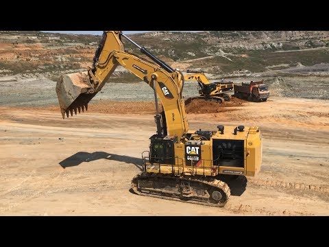 Caterpillar Excavators 6015B - 385C And Liebherr 976 Loading Trucks - Sotiriadis/Labrianidis Mining
