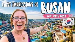 Solo backpacking South Korea starts in Busan 🇰🇷