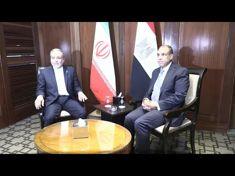 Egyptian FM holds talks with Iranian counterpart in Cairo | AFP