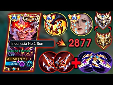 THAMUZ LAGI DI BUFF JADI MAKIN TEBEL 😱 TAPI SUN KU MASIH BISA COUNTER THAMUZ | MLBB