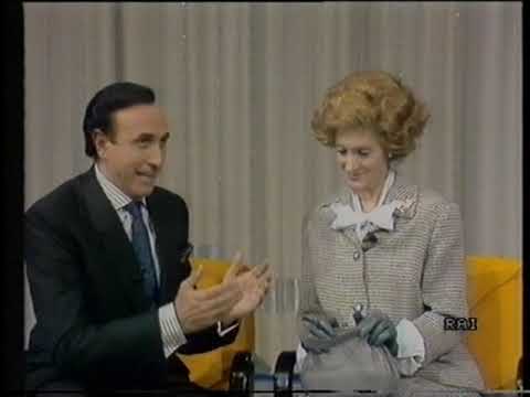 Anna Marchesini - Margaret Thatcher a Fantastico 7 - 1986