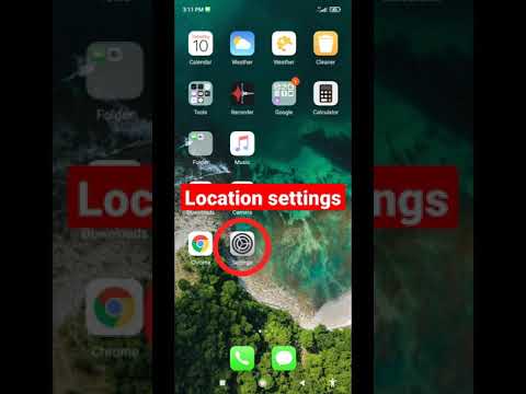 Location and GPS Settings on Android #shorts