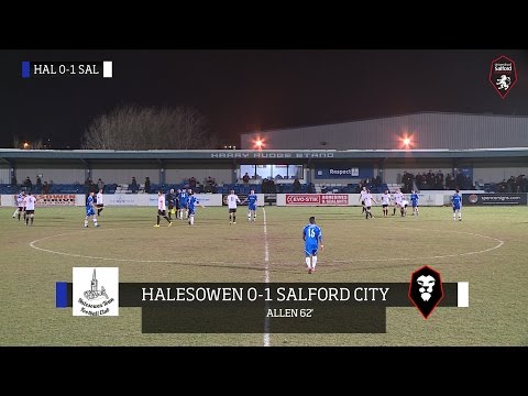 Halesowen Town 0-1 Salford City - Evo-Stik Northern Premier League 15.03.16