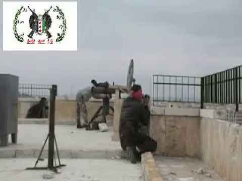 استهداف دبابة لقوات النظام بصاروخ تاو من قبل لواء صقور الجبل في الشيخ نجار / المدينة الصناعية في محافظة حلب