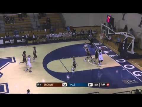 Highlights: Yale Women's Basketball Beats Brown 81-54