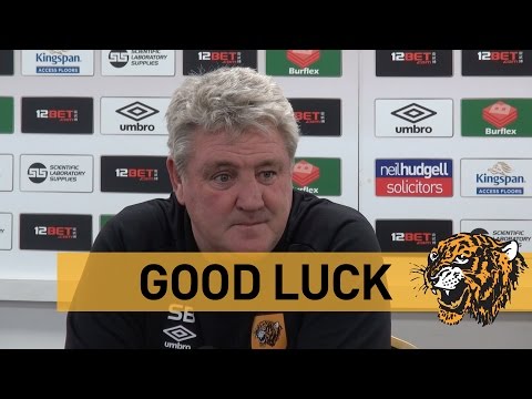 Steve Bruce wishes North Ferriby United the 'Best of Luck'