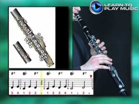 Ex009 How to Play Clarinet - Clarinet Lessons for Beginners
