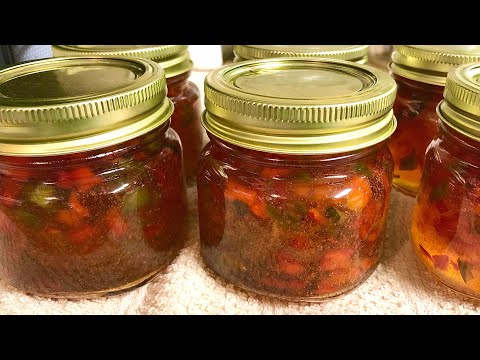 Pepper Jelly Mild & Sweet | Southern Sassy Mama