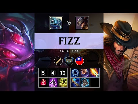 Fizz Mid vs Twisted Fate - TW Challenger Patch 25.16