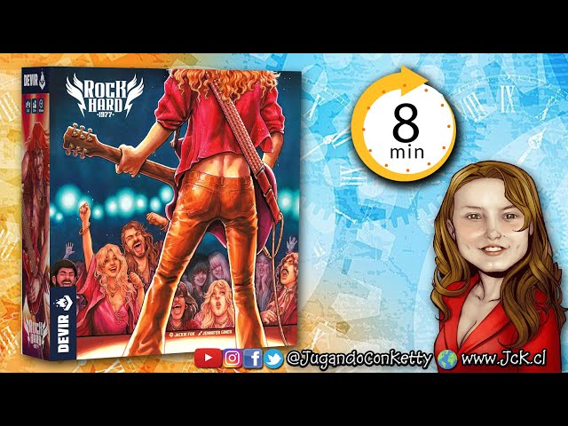 Vídeo relacionado con Devir - Rock Hard 1977, Juego de Mesa, Juego de Mesa de Música, Juego de Música, Juego con Amigos, VERSIÓN EN ESPAÑOL (BGROCEN)