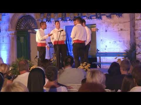 klapa Oneum - Omiš,  Nije ono jubav prava; Večer izvornih napjeva 2017.