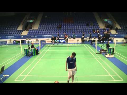 Badminton - Kalle Koljonen vs Daniel Ojaaar (MS, Qualifier) - Swedish Masters 2016