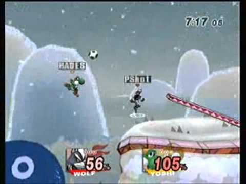 Megarobman (wolf) vs Hadesblade (Yoshi)