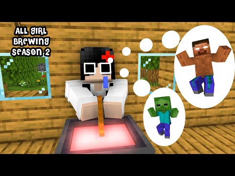 Minecraft, All Brewing Girlfriend & BoyFriend Season 2 - Haha Animation