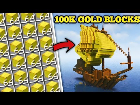 Extraordinary Gold Pirate Ship Build! MUST WATCH!