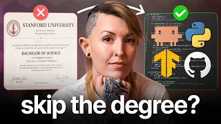 Thumbnail for Can You ACTUALLY Get an AI Job Without a Degree? (The Honest Answer)