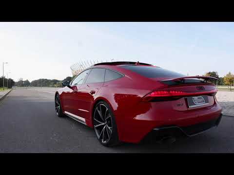 BEAST  NEW 2021 AUDI RS7 SPORTBACK   600HP V8TT   SO BEAUTIFUL  TANGO RED BLACK OPTICS   Best spec