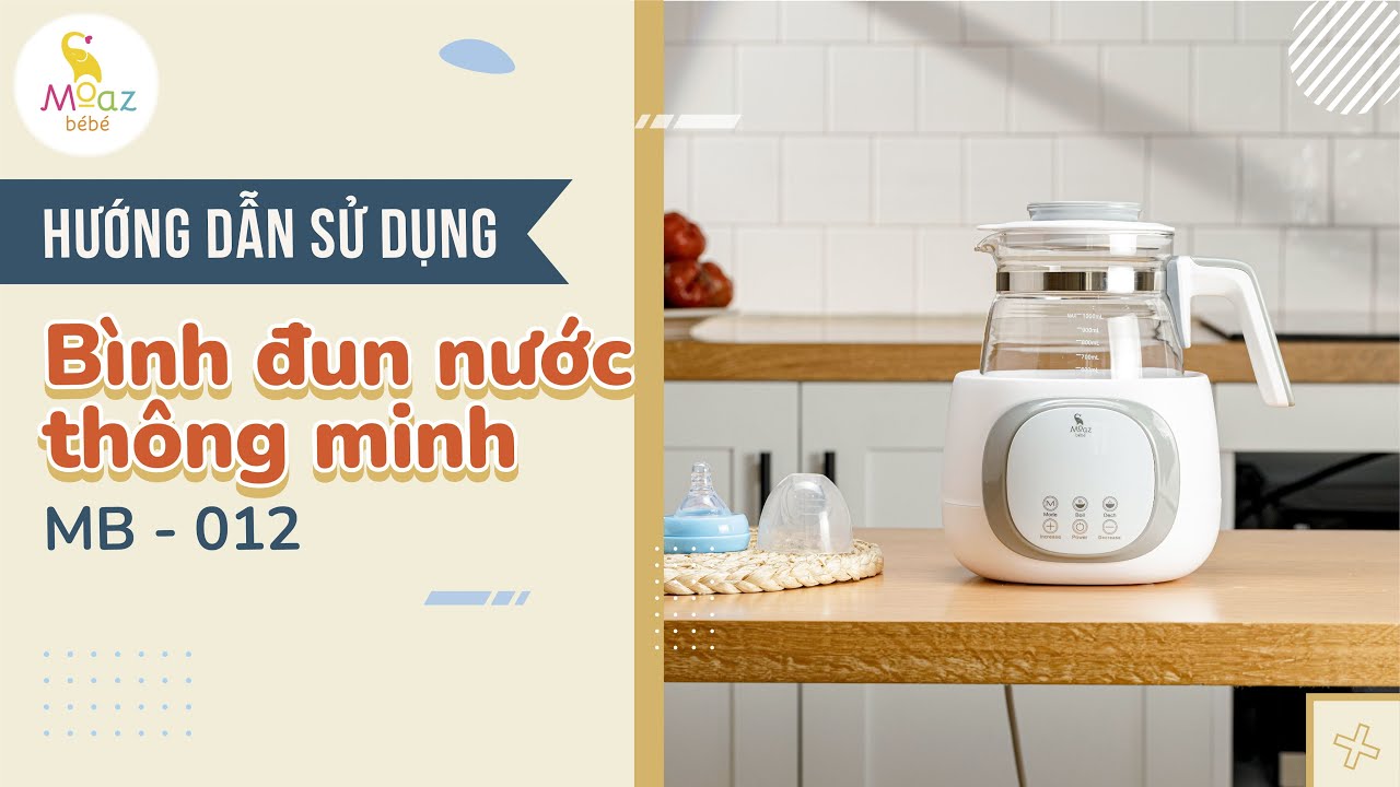 Bình đun nước Moazbebe MB012