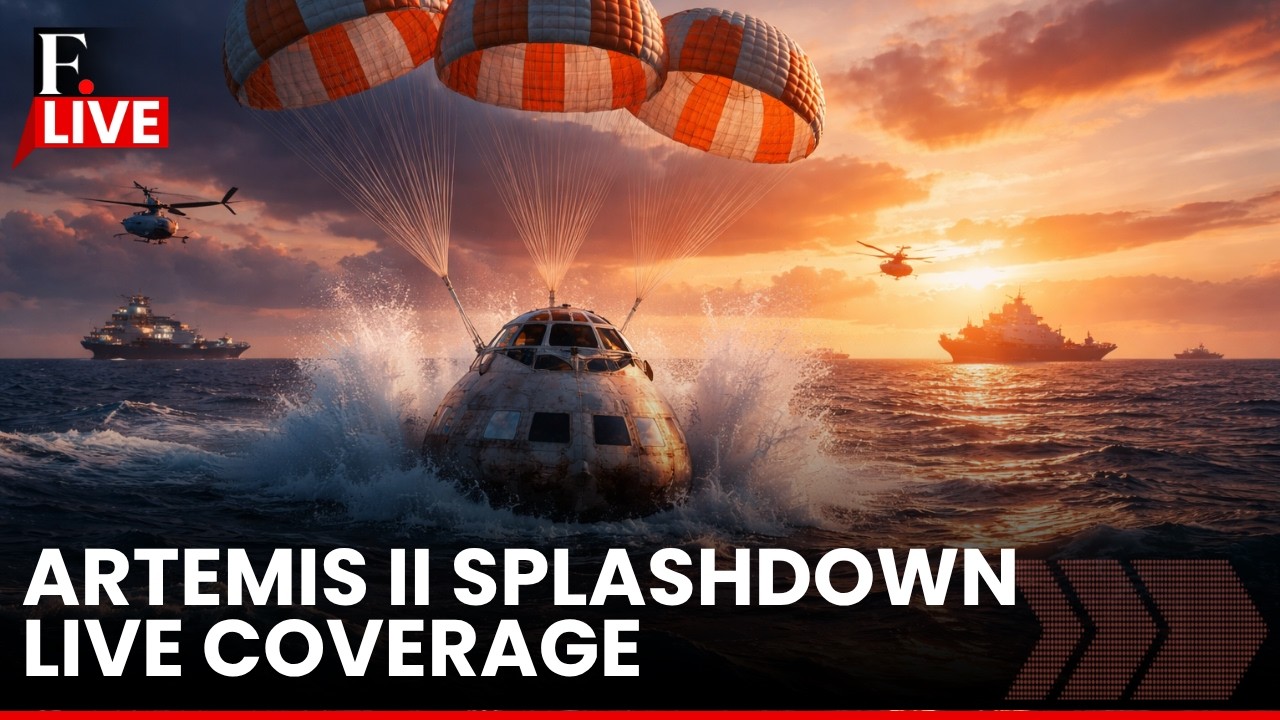NASA Artemis II Splashdown LIVE: Artemis II Crew Return & Recovery | NASA's Moon Mission Successful