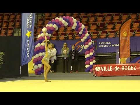 Katrin Tsoneva - Ballon, Championnat de France Élite, Rodez 2018