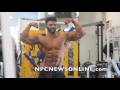 Sergi Constance Posing At The NPC Photo Gym for NPC news online