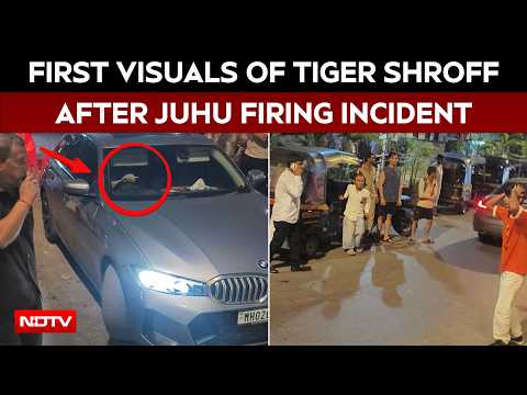On Cam: First Visuals Of Tiger Shroff Emerge After Mumbai Shooting; Blood Seen Near Attack Site