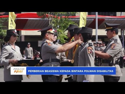 POLRI BERI BEASISWA KEPADA ANGGOTA POLWAN PENYANDANG DISABILITAS