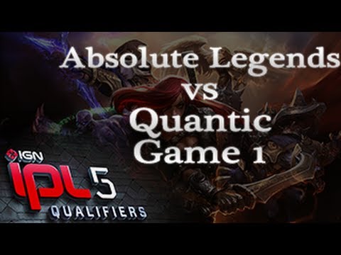 Absolute Legends vs Quantic - Game 1 - IPL5 Wildcard Qualifier - IPL5