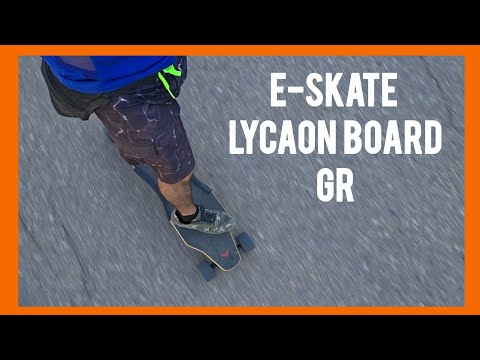 Skate Eléctrico Lycaon GR / Prueba entre las sierras de Quines, San Luis.