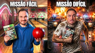 Joguei a missão mais FÁCIL e mais DIFÍCIL de cada GTA
