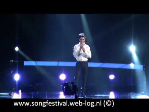 Israel: 2nd rehearsal Eurovision 2010 / Harel Skaat - Milim