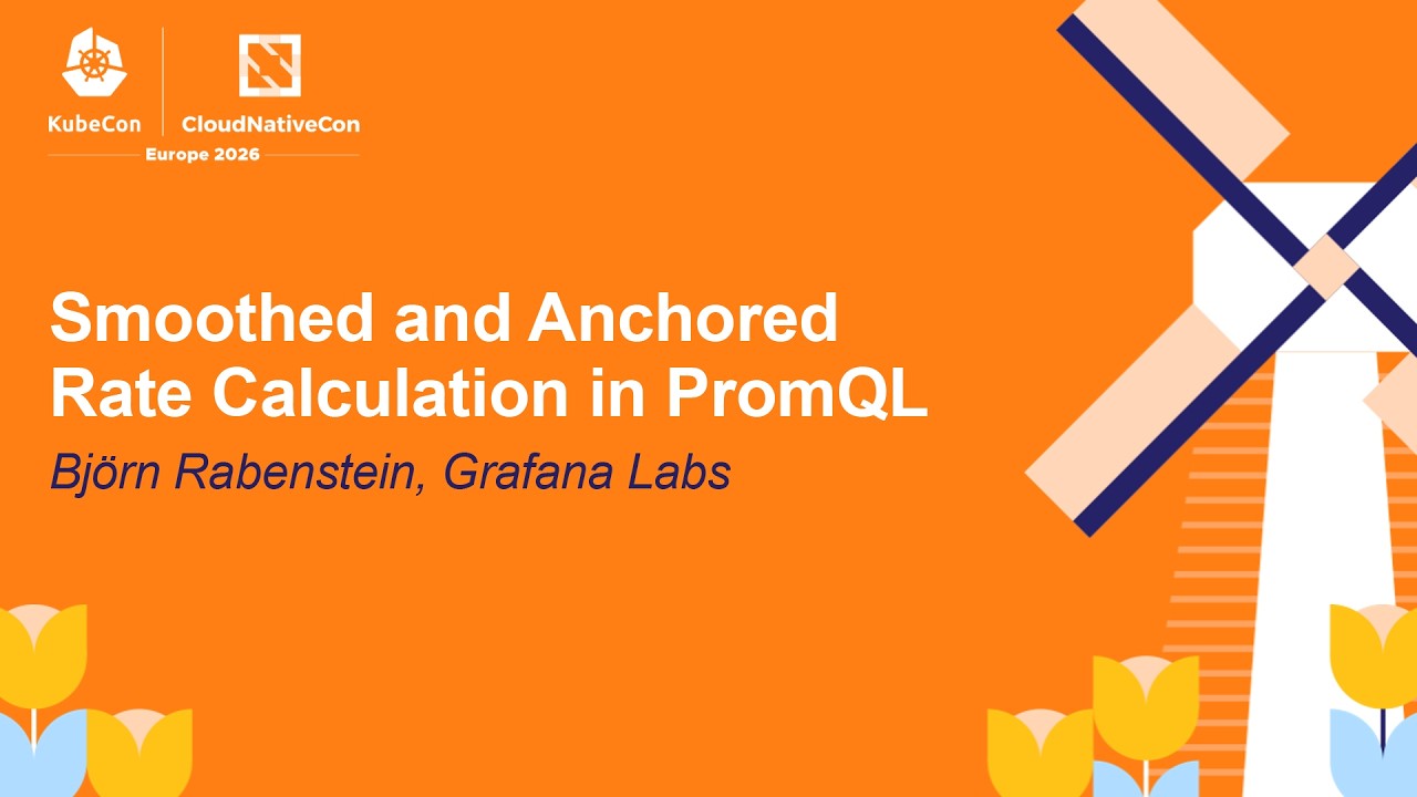 Smoothed and Anchored Rate Calculation in PromQL - Björn Rabenstein, Grafana Labs