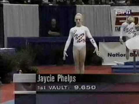 Jaycie Phelps - 1994 US World Trials - Vault 2