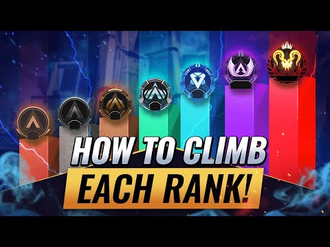 HOW TO CLIMB EACH RANK & ESCAPE YOUR ELO! (Apex Legends Tips & Tricks to Climb Every Rank!)