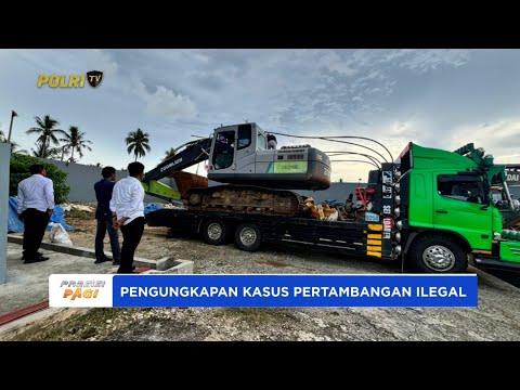 POLDA GORONTALO SIAP SERAHKAN TERSANGKA KASUS PERTAMBANGAN ILEGAL KE KEJAKSAAN TINGGI