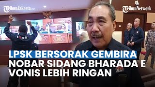 Sorak Gembira, Pegawai hingga Pimpinan LPSK saat Nobar Sidang Bharada E: Vonis Jauh Lebih Rendah