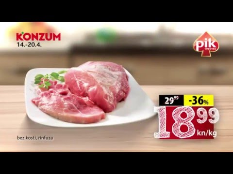 Konzum: Akcija katalog 14.4. - 20.4.2016.