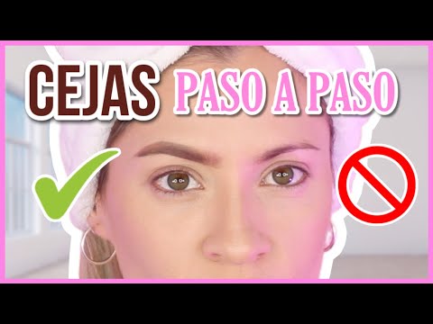 𝘾𝙊𝙈𝙊 𝙈𝘼𝙌𝙐𝙄𝙇𝙇𝘼𝙍 𝙏𝙐𝙎 𝘾𝙀𝙅𝘼𝙎 CON ESPACIOS VACIOS | TUTORIAL DE CEJAS PARA PRINCIPIANTES | NatyGloss