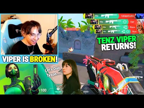 SEN TenZ Hard Carrying Kyedae & Shows Why VIPER is Strong in Ranked! | VALORANT