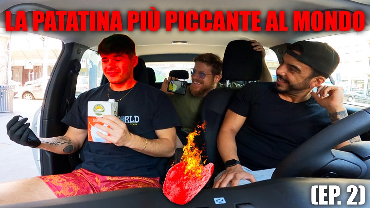 Watch Now PROVIAMO LA PATATINA PIÙ PICCANTE DEL MONDO! #2 ft Ale Della Giusta, Human Safari, Gabriele Vagnato PROVIAMO LA PATATINA PIÙ PICCANTE DEL MONDO! #2 ft Ale Della Giusta, Human Safari, Gabriele Vagnato