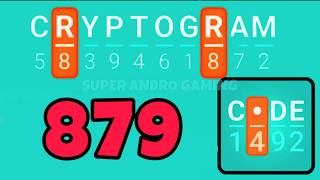 CRYPTOGRAM 879
