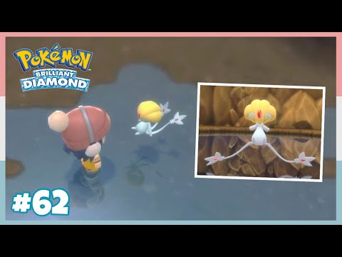 Capturing The Lake Guardian Uxie In Pokemon Brilliant Diamond #62 *No Commentary*