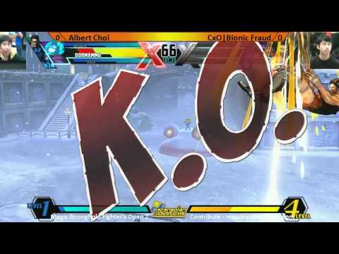 Albert Choi vs CxO|Bionic Fraud - UMvC3 Singles - Magic Stronghold Fighters' Open 2