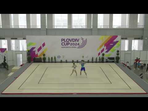 15th PLOVDIV CUP AEROBICS OPEN 2024  | MIHAIU, BRANDA_Mixed Pair
