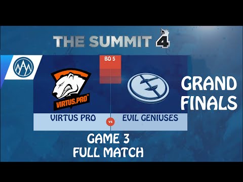 EG vs VP | The Summit 4 2015 Grand Finals | Game 3 Full Match