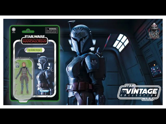 Vídeo relacionado con Star Wars La colección Vintage, Bo-Katan Kryze (Plazir-15), Star Wars: The Mandalorian Figura de acción de 9,5 cm