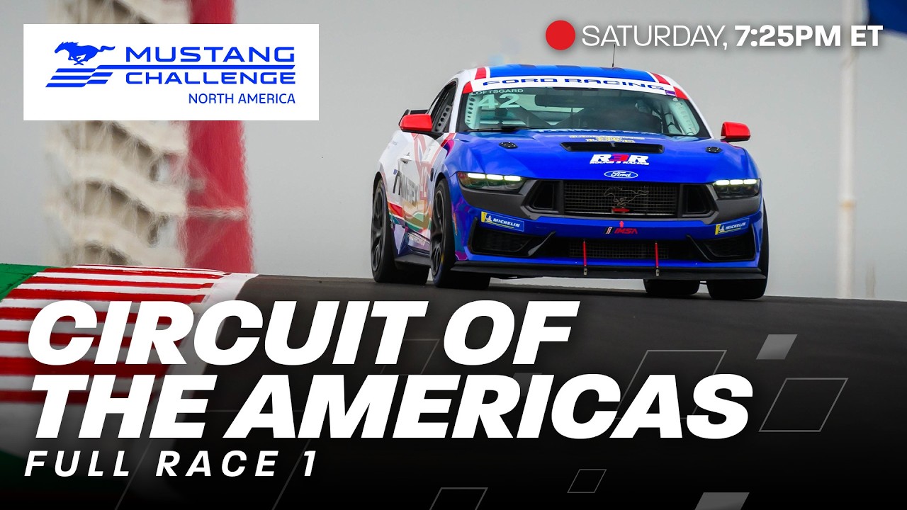 2026 IMSA Mustang Challenge at COTA | Race 1 | Ford Racing | Austin, TX