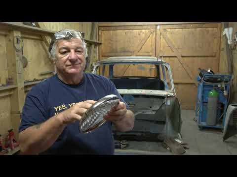 Classic Mini Track Day Car Build Part 3  ( Cutting out the air box )